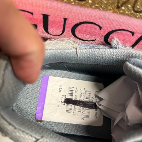 🔥 Zodiac denim Blue Sneakers women size 5 - Picture 3 of 6